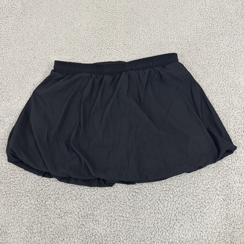 Aritzia Golden Deuce‎ Micro Bubble Skirt Skort Black Athletic Women's Medium